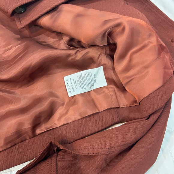 Aritzia Red Utility Cropped Jacket - Picture 3 of 4